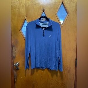 Nautica Blue Quarter Zip